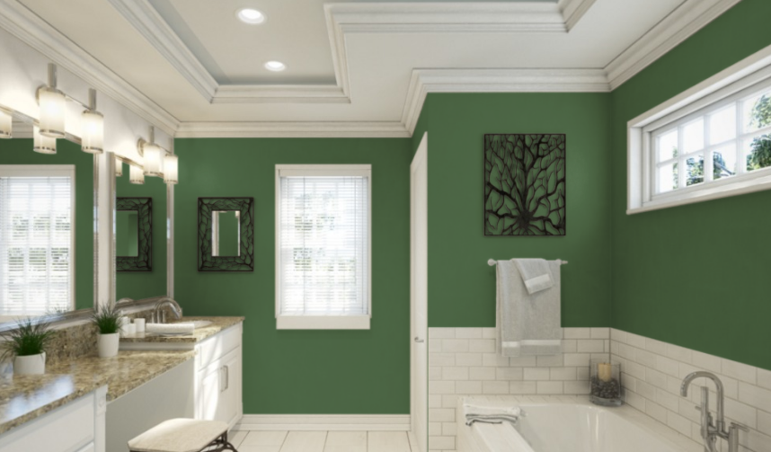 Sherwin Williams Cilantro (SW 6453)
A vibrant, zesty green with a lively, herbaceous quality. It brings a fresh, invigorating energy to spaces, creating a dynamic and refreshing atmosphere.