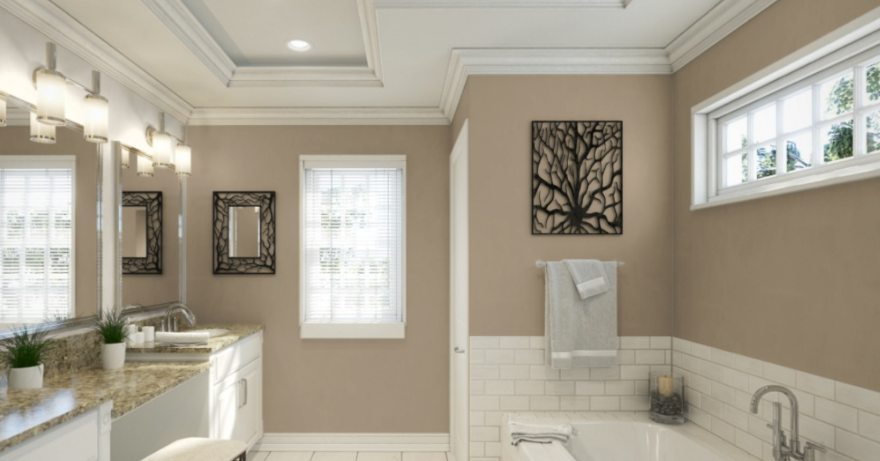 Sherwin Williams Tony Taupe (SW 7038)
A warm, earthy taupe with rich, neutral undertones. It provides a sophisticated, versatile backdrop that complements a range of decor styles and enhances cozy, inviting spaces.