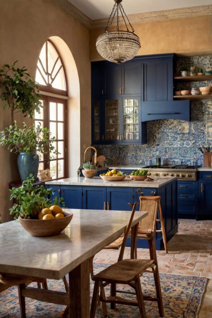 Mediterranean home interior, Mediterranean kitchen design, Mediterranean style decor, arch door cabinets, interior design services, space planning consultants, kitchen cabinet designers