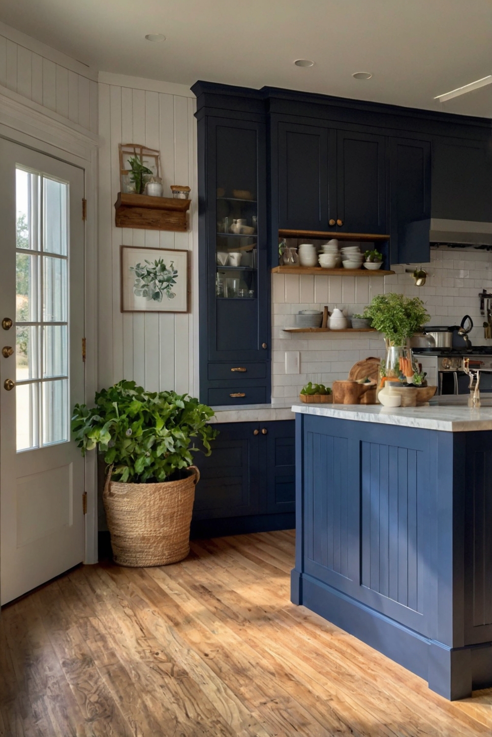 How to Design a Modern Farmhouse Kitchen with Beadboard Cabinets ...