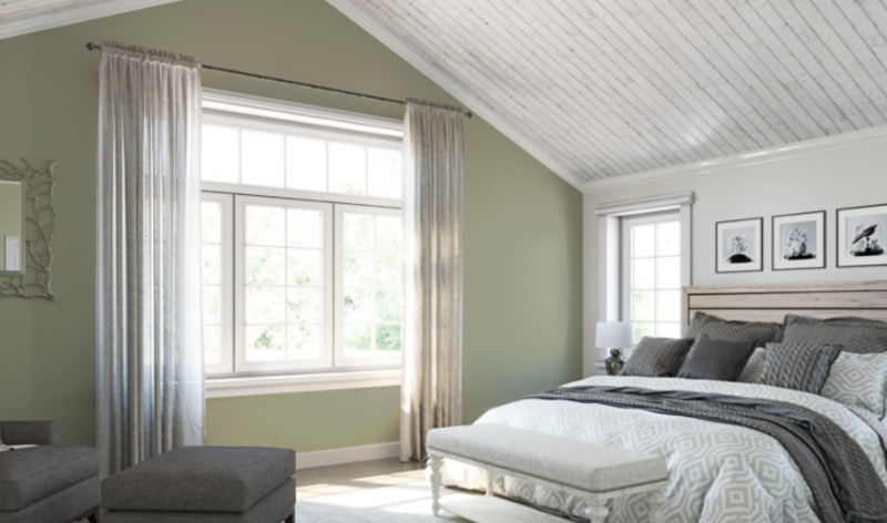 Sherwin-Williams Clary Sage (SW 6178)
A soft, sophisticated green with a hint of gray, offering a refined and serene backdrop that pairs well with Olive Green accents.