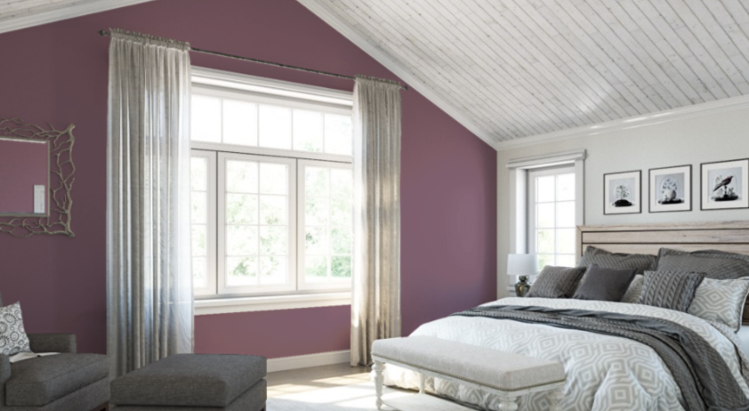 Sherwin Williams Plum Dandy (SW 6284)
A rich, warm mulberry that adds depth and richness, harmonizing with cooler teals for a sophisticated and engaging color palette.