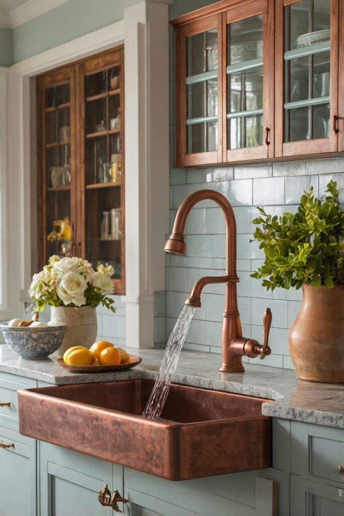 copper sink, kitchen design, kitchen sink, kitchen renovation, kitchen remodeling, copper kitchen sink, copper kitchen design home decorating, home interior, home interior design, interior design space planning, decorating interiors, interior bedroom design, designers kitchen