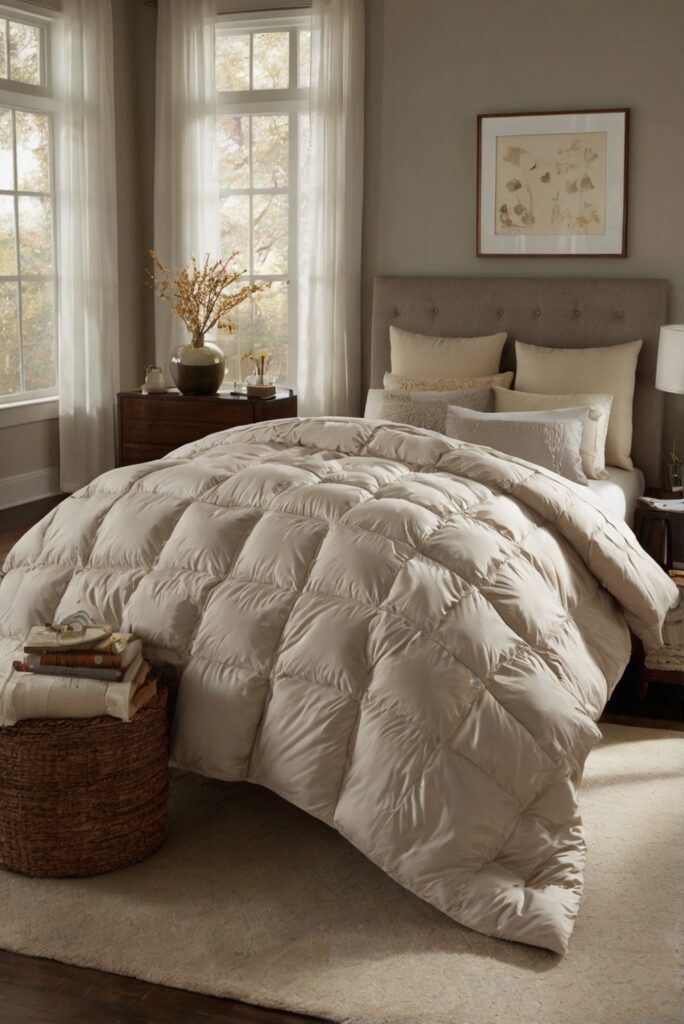 down comforters, lightweight warmth, bedding, comfort, sleep, bedding, bedroom decor, cozy comfort, bedding essentials home decorating, home interior, home interior design, home decor interior design, space planning, interior design space planning, decorating interiors