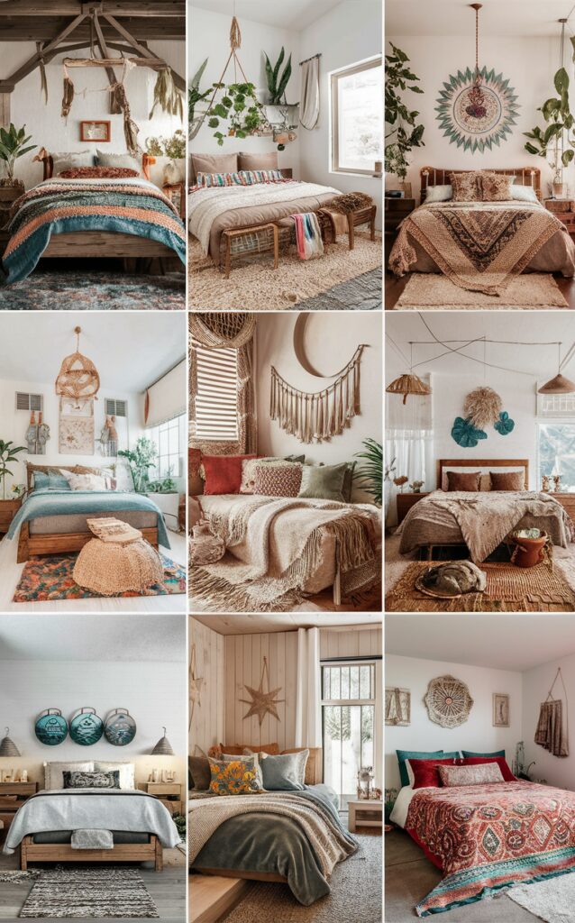 coastal style bedroom decor, bohemian coastal decor, beachy bedroom ideas, seaside boho bedroom, natural coastal aesthetic