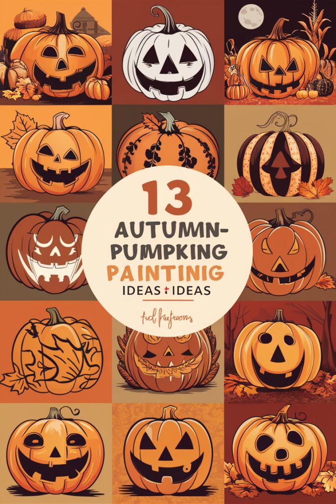 pumpkin painting ideas, fall home decor, trendy pumpkin decorations, autumn home accents, seasonal pumpkin crafts