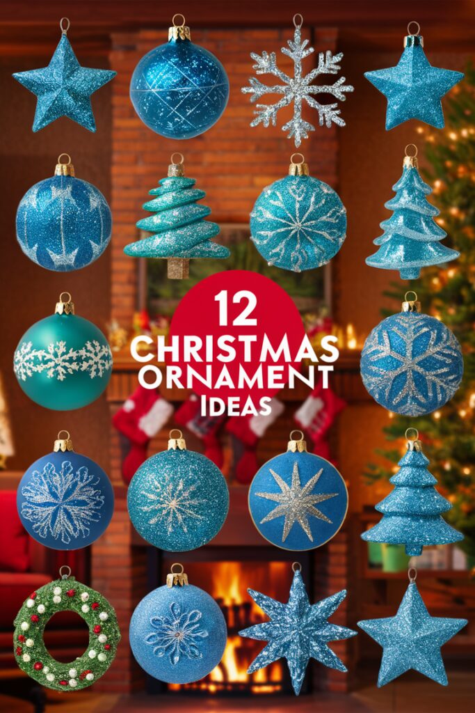 Christmas decoration display ideas, unique ornament display, Christmas ornament showcase, creative holiday display, festive ornament arrangement