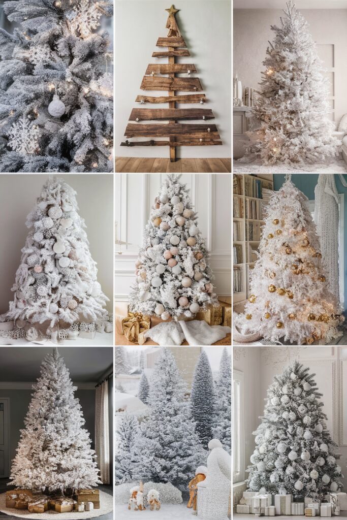 white christmas tree, christmas tree decor ideas, home decor, sparkle your home