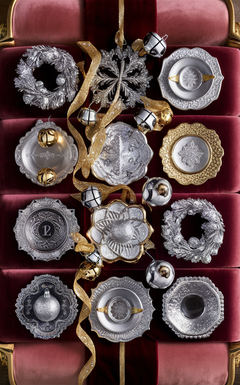 Top 12 Elegant Gold and Silver Holiday Decor Accents