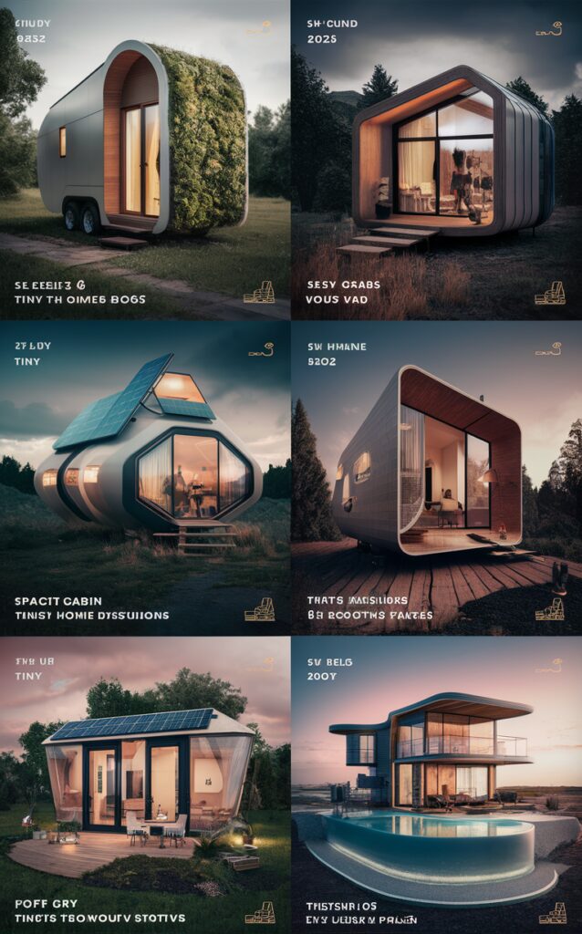 Luxury tiny homes, Tiny house living, Affordable housing, Small space living, Elegantly designed homes