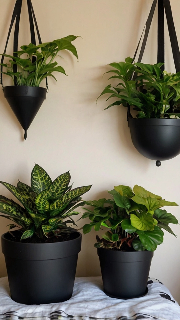 Bring nature indoors with hanging plants