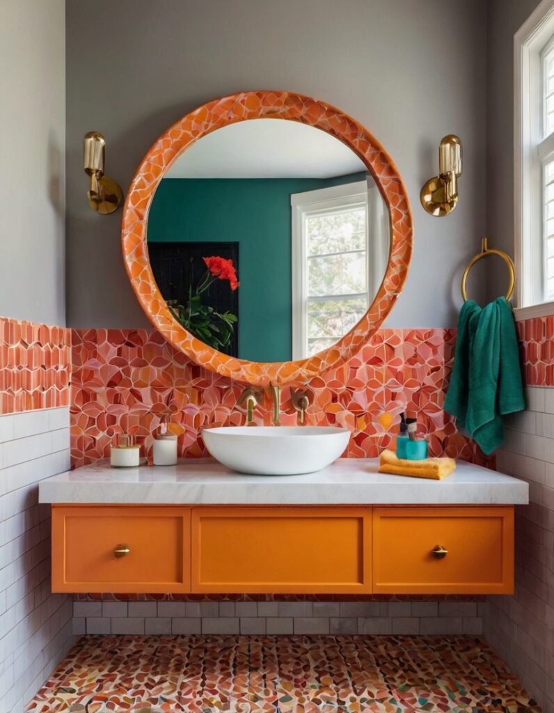 Color Pop Bathroom Remodel