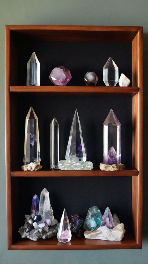  Crystal Display Shelves