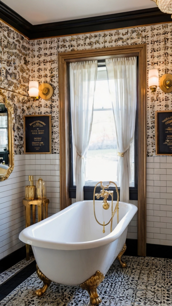 Vintage Glam Bathroom Remodel