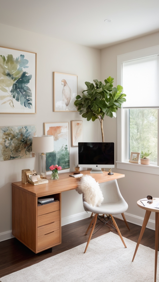home office decor, interior design, office furniture, home decor, room design