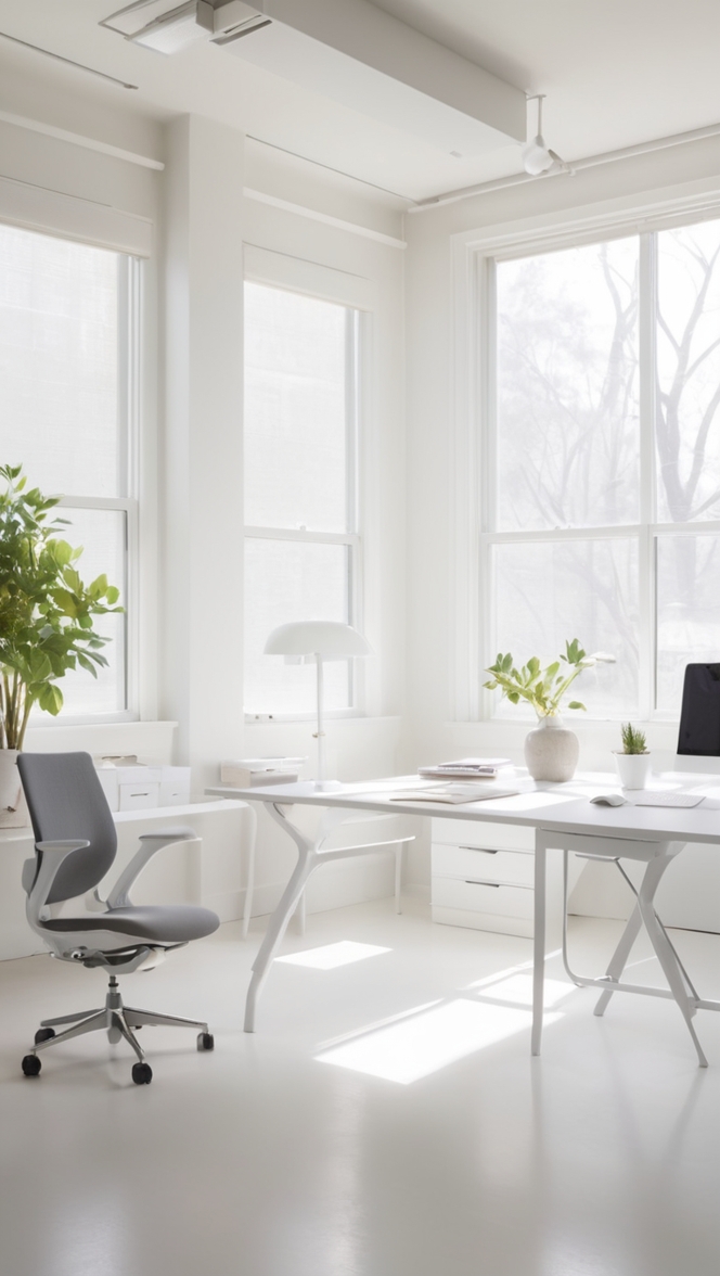 Cubicle design, Modern workspace, Work environment, Office aesthetics, Ergonomic office design