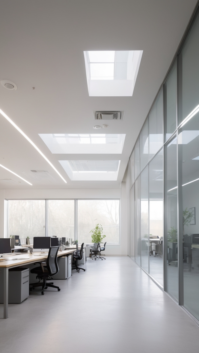 Gray office design, Uncertain gray decor, Modern office aesthetics, Flexible workspace ideas, Contemporary office layout