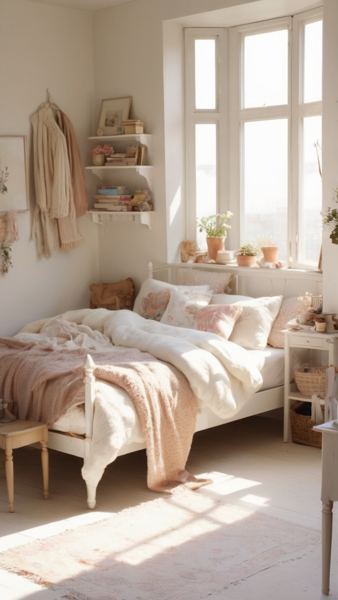 vintage bedroom decor, vintage bedding, vintage bedroom furniture, cozy bedroom ideas, vintage bedroom design 