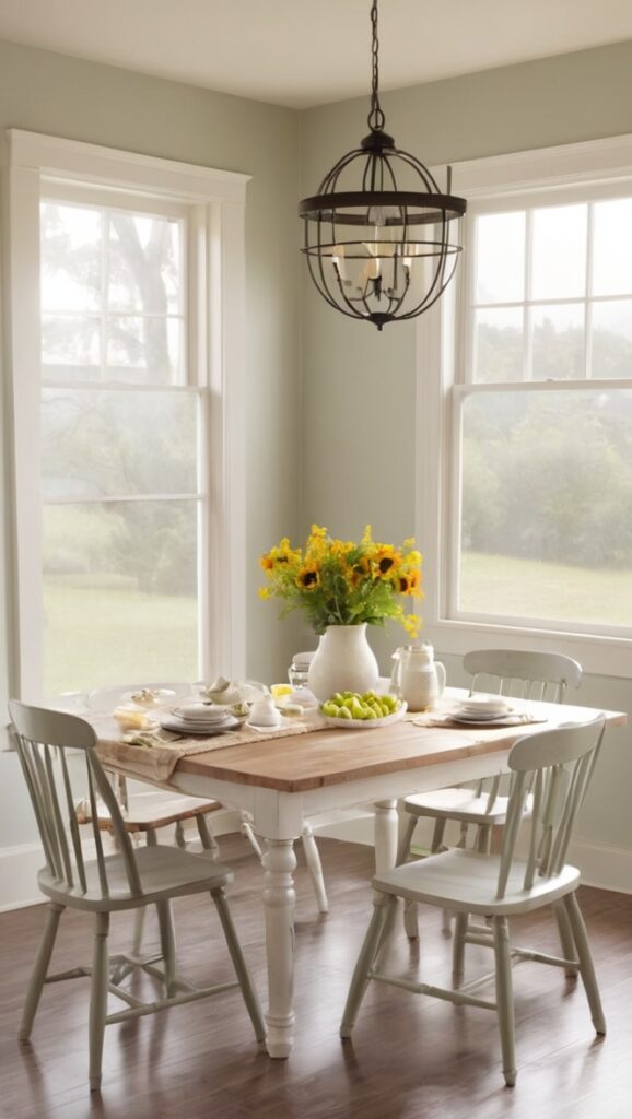farmhouse table, rustic dining table, farmhouse dining table, wooden kitchen table, vintage farmhouse table