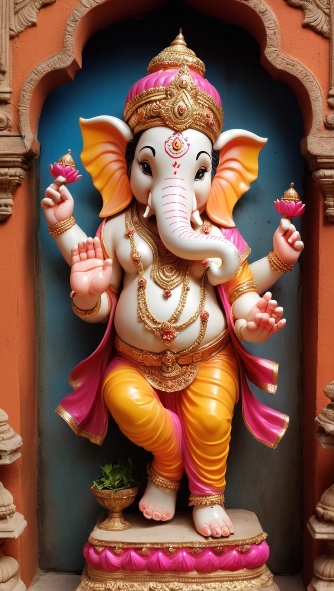 ganesh idol for pooja room, indian god statues, festive home decor, hindu god figurine, ganesh statue for home worship 
