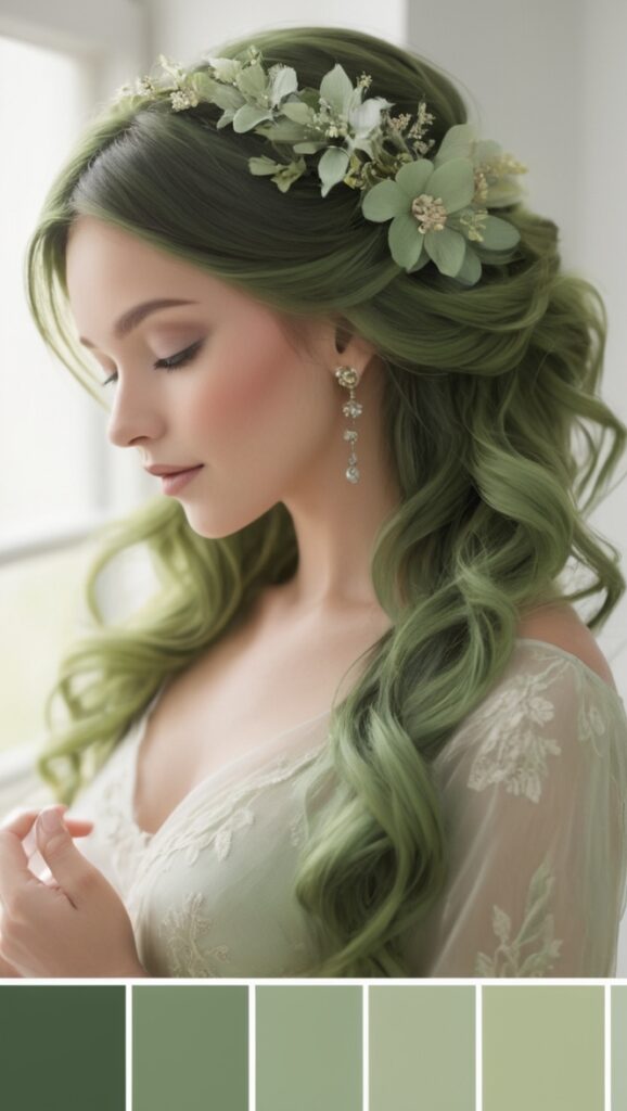 Green paint colors, Best green paint, Green color swatches, Green color schemes, Emerald green color palette