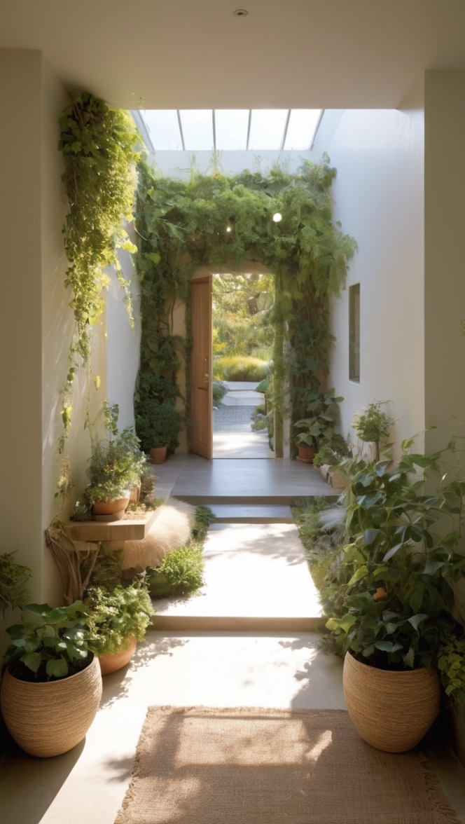 front yard landscaping, outdoor garden decor, backyard garden design, patio garden ideas, home garden entrance 