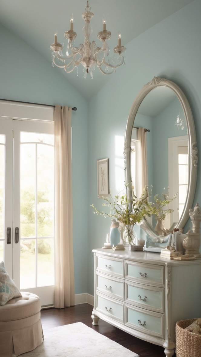 entryway mirror, foyer mirror, hallway mirror, wall mirror, decorative mirror