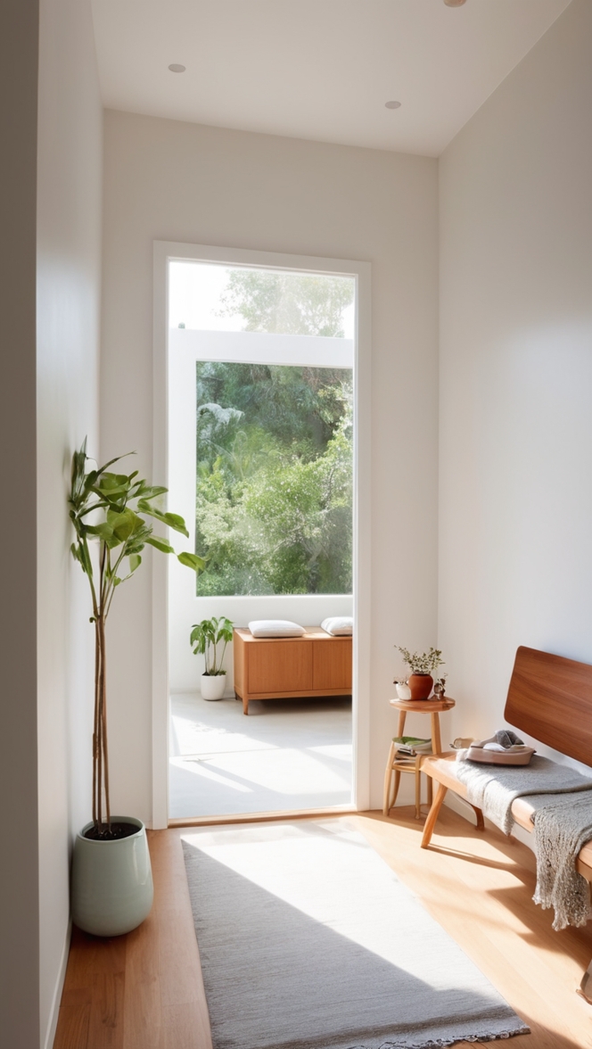 entryway mirror, foyer mirror, hallway mirror, wall mirror, decorative mirror 