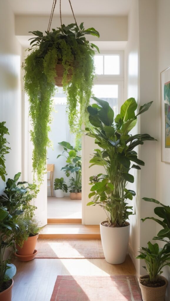 indoor plants, houseplants, botanical decor, potted plants, plant arrangements