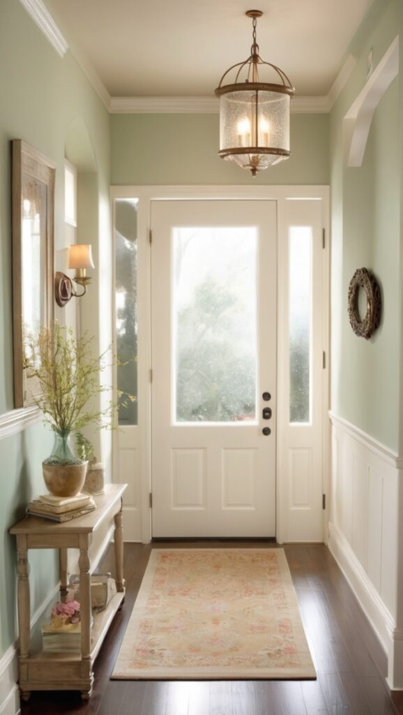 modern home decor, interior design ideas, elegant entrance decor, luxury home entry, stylish hallway design