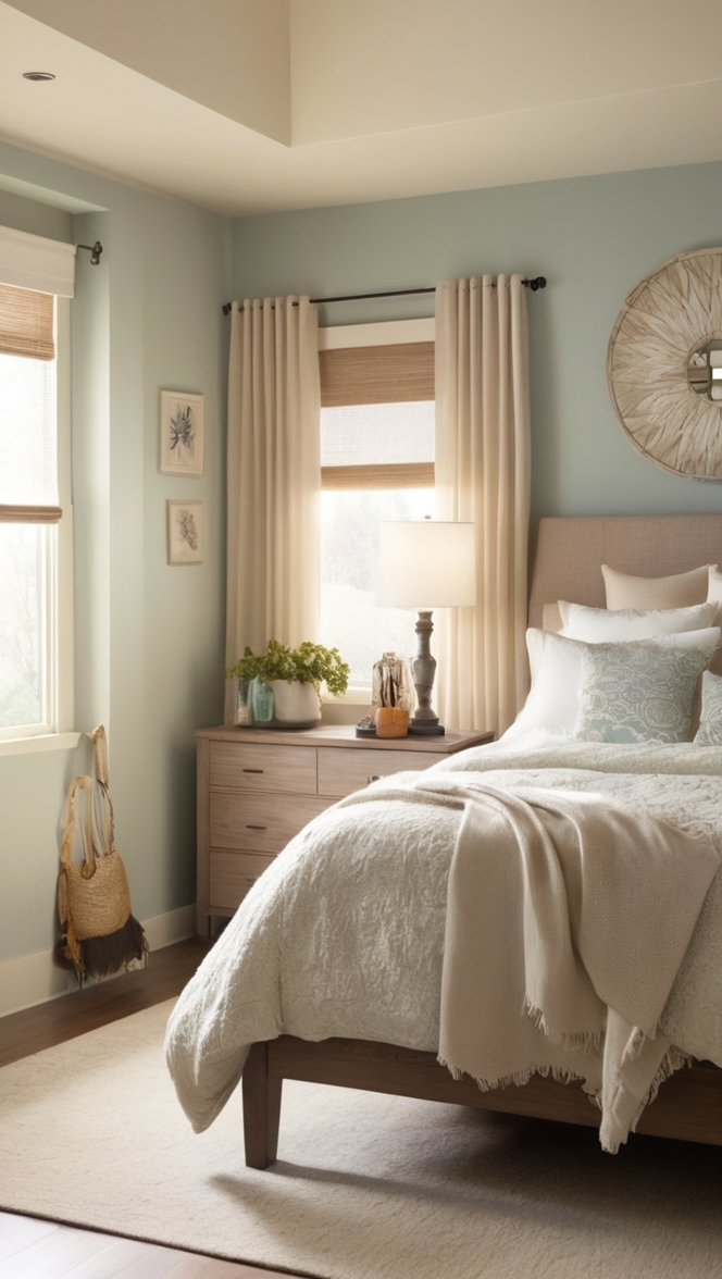 bedroom decor ideas, neutral bedroom design, modern bedroom furniture, cozy bedroom colors, contemporary bedroom accessories