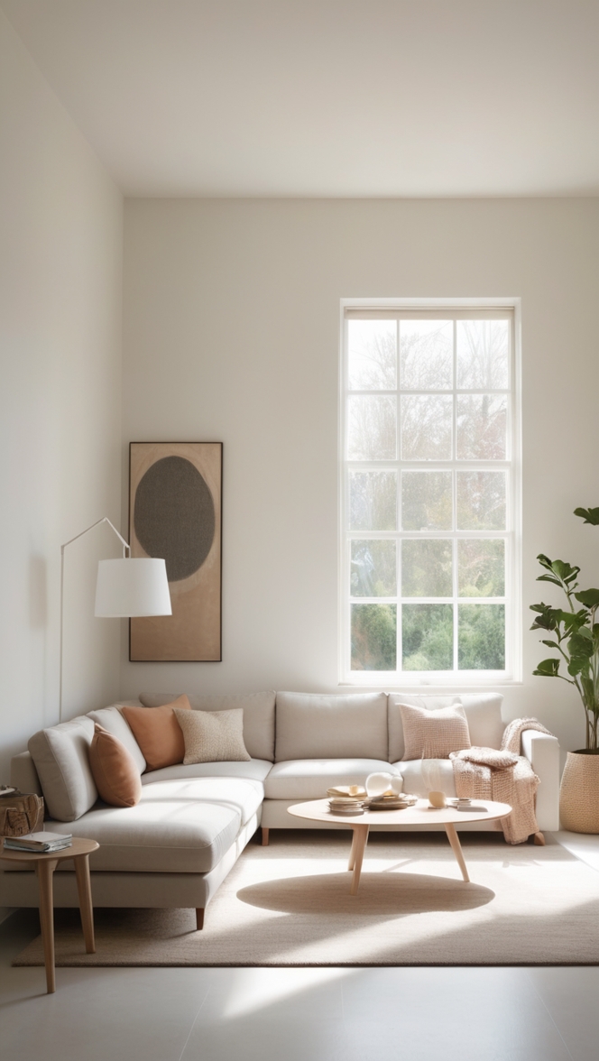 modern living room design, minimalist home decor, contemporary living space, sleek interior design, stylish minimalist furniture 