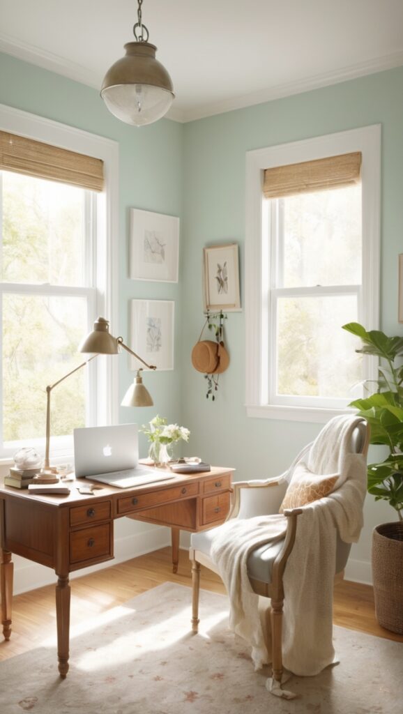 quarto com escritório, decoração home office, móveis para home office, projeto home office, dicas para criar home office