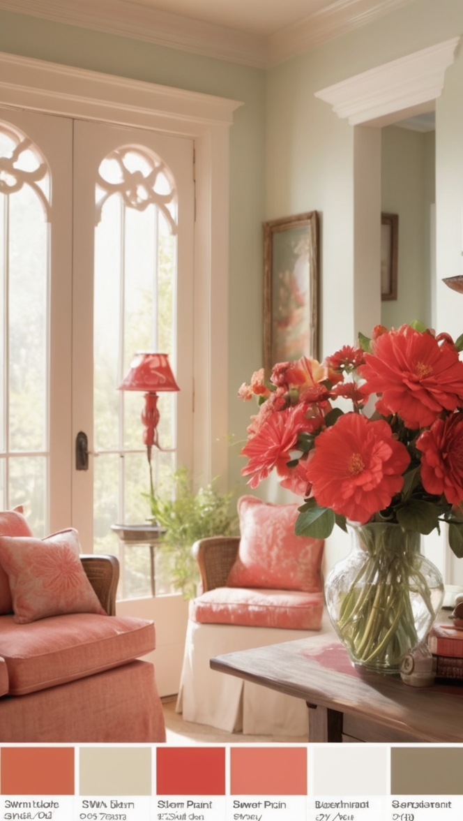 red paint, red color scheme, red color palette, red hue, red color combination