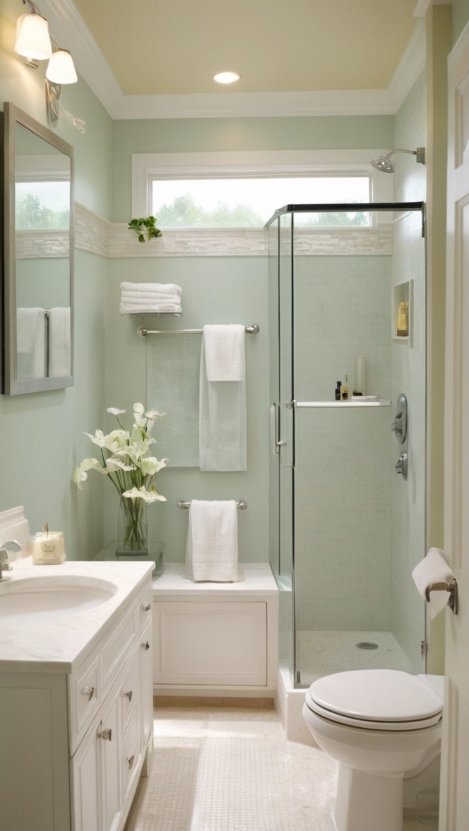 small bathroom design, shower remodel, bathroom renovation, small bathroom ideas, bathroom makeover 
