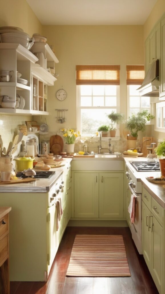 small kitchen design ideas, kitchen renovation tips, kitchen storage solutions, space-saving kitchen ideas, apartment kitchen design