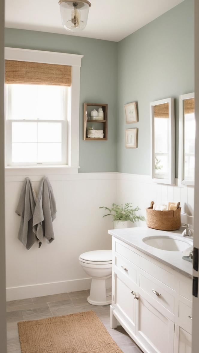 farmhouse bathroom renovation, 
modern farmhouse bathroom ideas, 
small farmhouse bathroom design, 
farmhouse style bathroom remodel,
rustic farmhouse bathroom makeover.