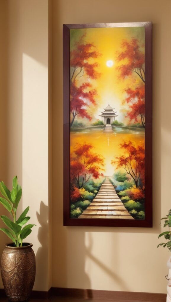 vastu for home entrance, best vastu paintings, feng shui painting, vastu tips for entrance, entrance wall paintings