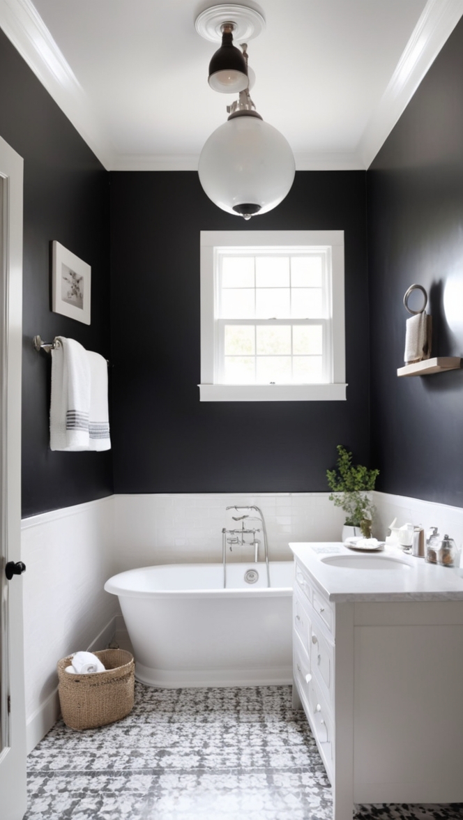 bathroom floor tile, black and white bathroom, marble floor tile, mosaic bathroom tile, vintage bathroom tile