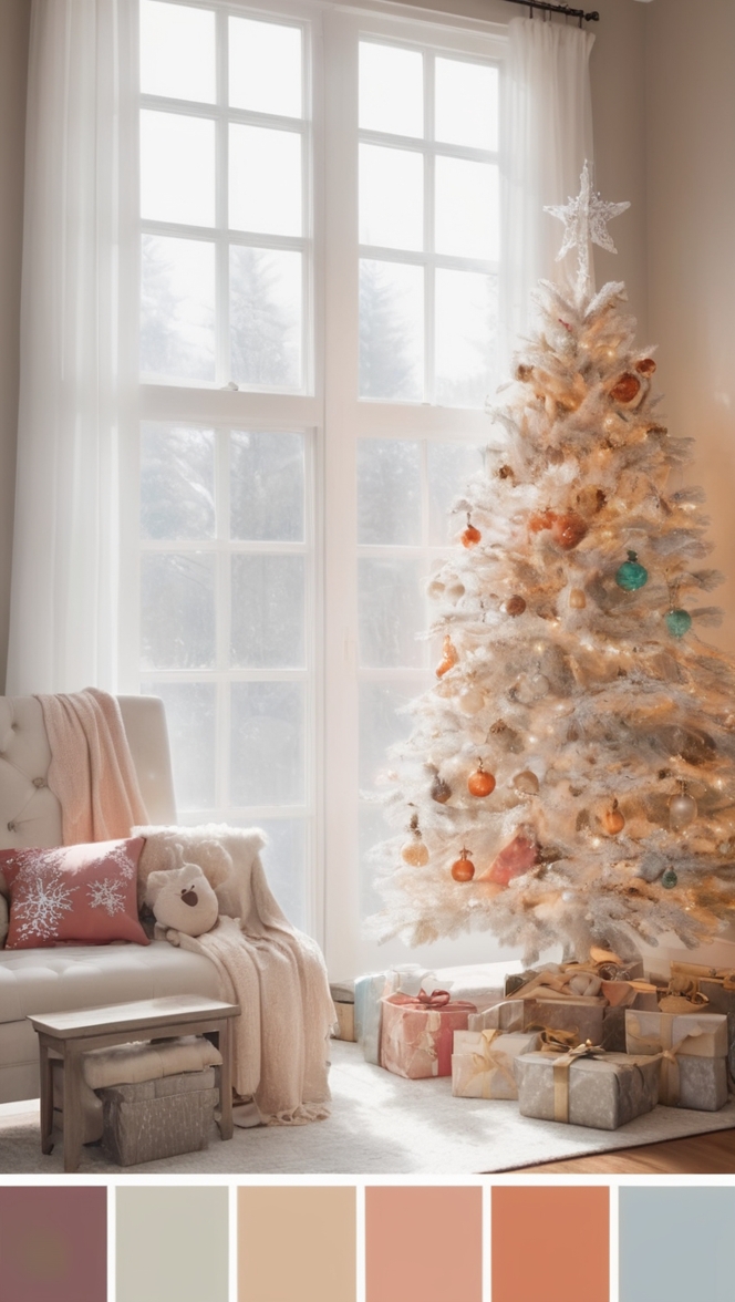 winter color palette, holiday color scheme, festive color scheme, december color palette, seasonal color palette 