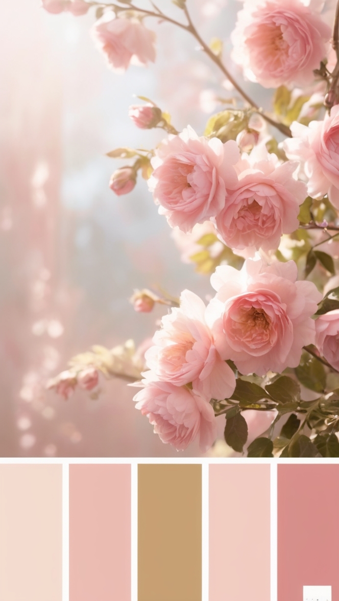 pink color scheme, pink color combination, pink color chart, pink color palette, pink color inspiration
