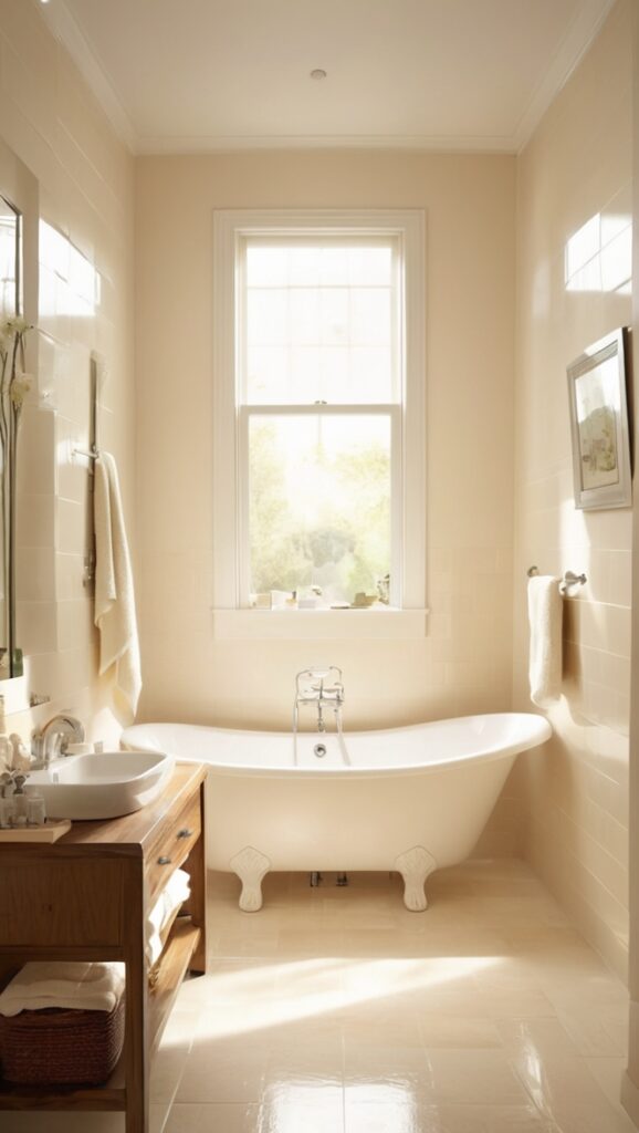 cream bathroom tiles, porcelain bathroom tiles, luxury bathroom tiles, designer bathroom tiles, ivory bathroom tiles