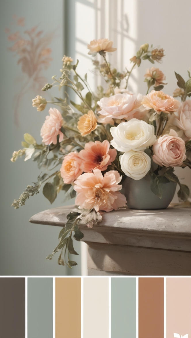 black paint, moody hues, deep tones, rich colors, shadow palette