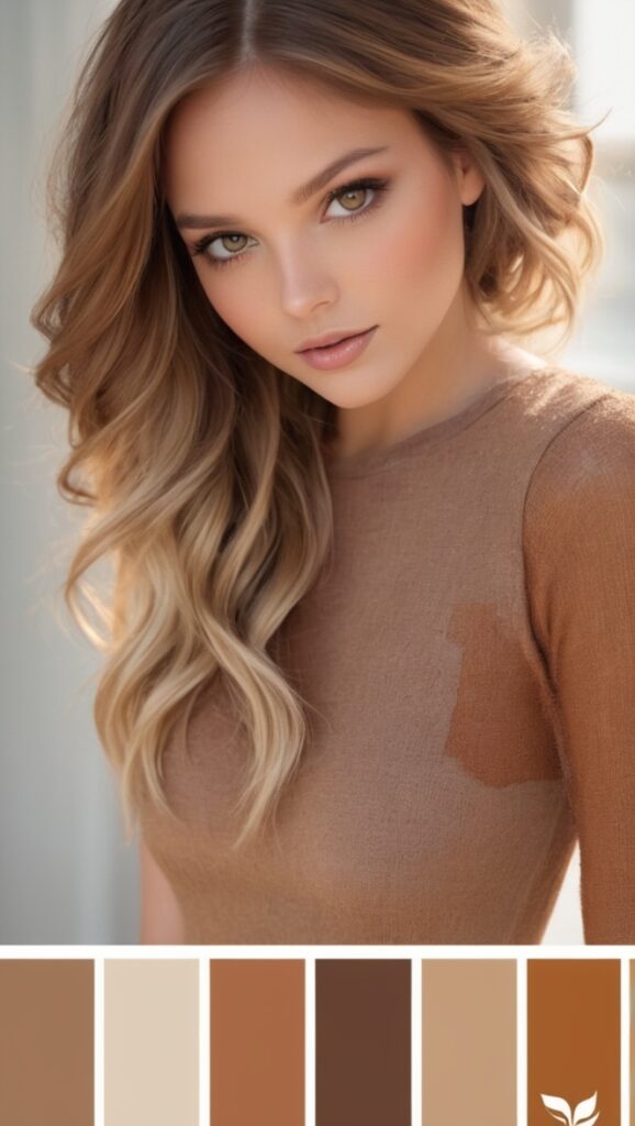 earthy tones, natural hues, neutral shades, earthy color scheme, muted palette