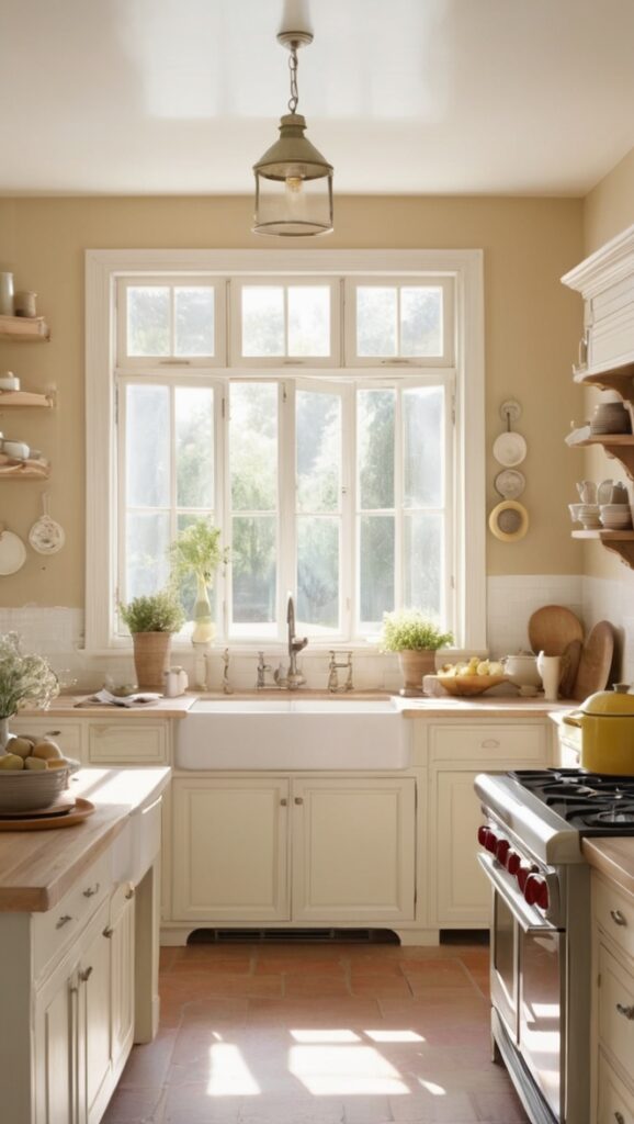 french country kitchen, rustic country kitchen, farmhouse kitchen decor, vintage farmhouse kitchen, modern farmhouse kitchen