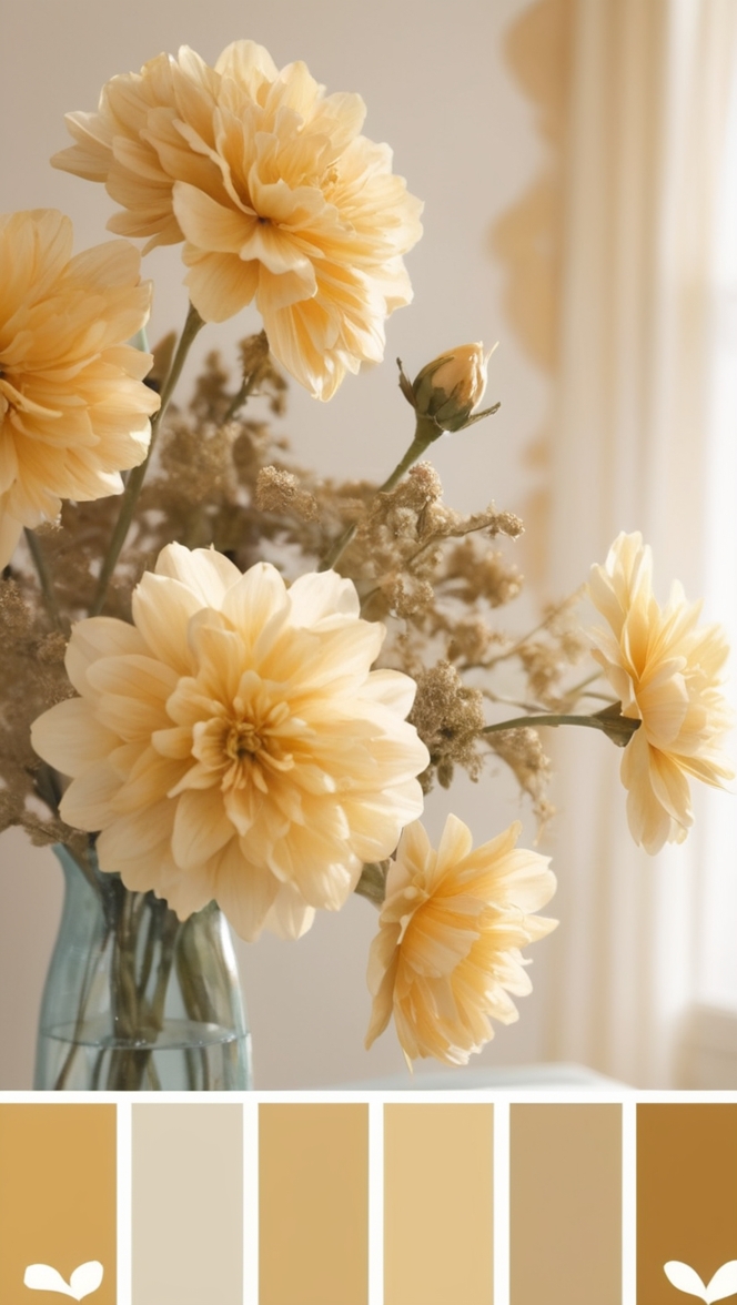 gold theme, metallic color palette, luxury gold scheme, elegant shimmering palette, opulent metallic color