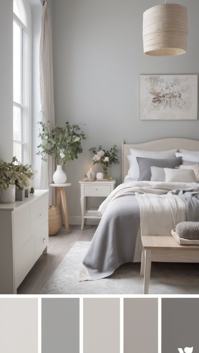 Grey color scheme, grey tones, neutral grey, classic grey, slate grey