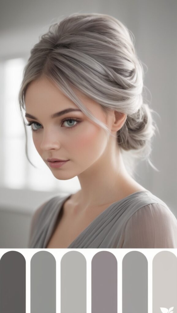 Grey color scheme, grey tones, neutral grey, classic grey, slate grey