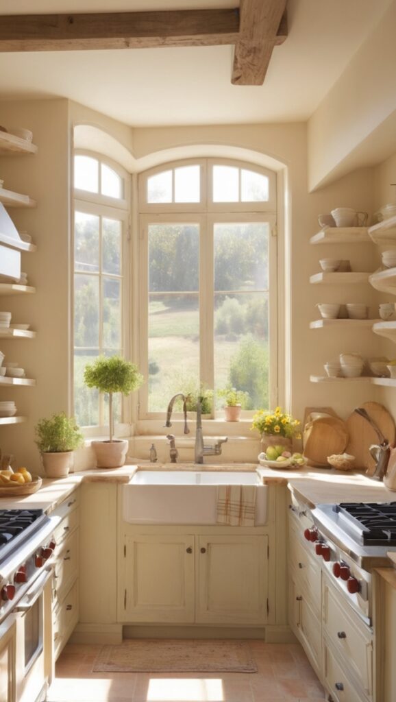 Italian farmhouse decor, rustic kitchen design, country farm kitchen, vintage farmhouse style, Tuscan kitchen renovation