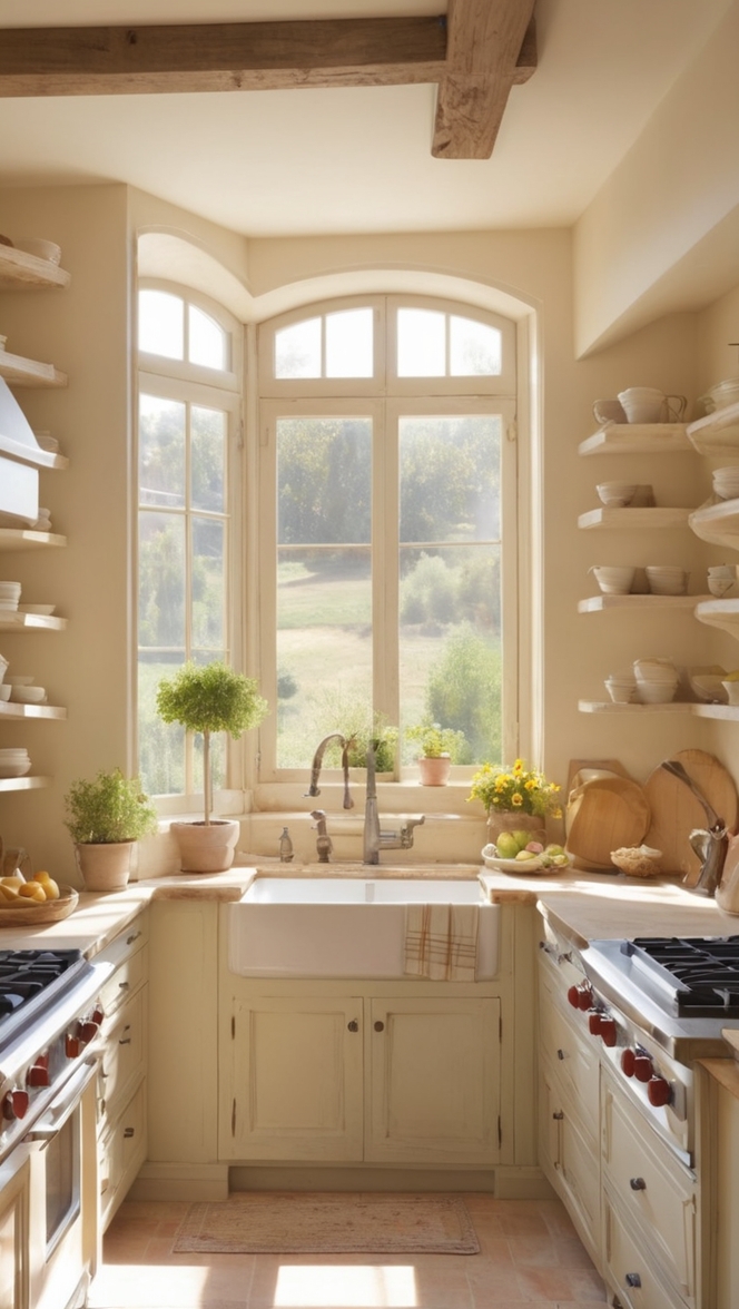 Italian farmhouse decor, rustic kitchen design, country farm kitchen, vintage farmhouse style, Tuscan kitchen renovation 